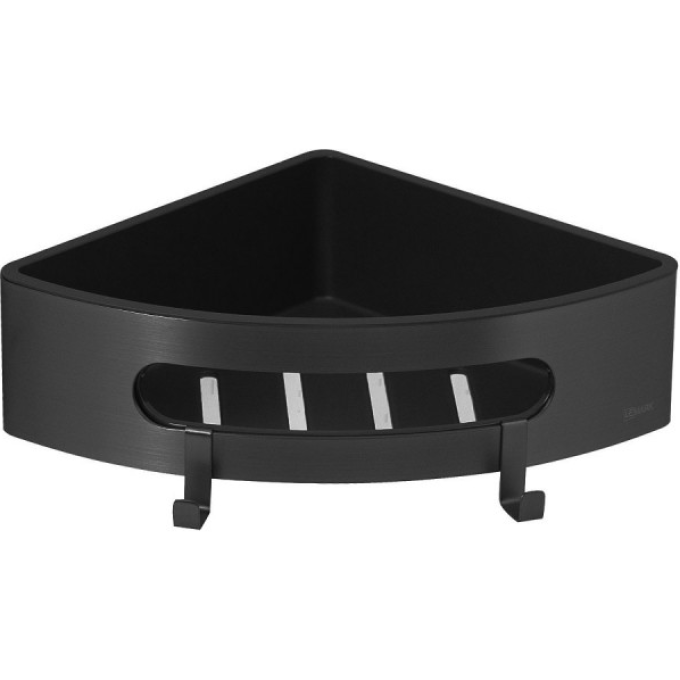 Полка для душа угловая LEMARK SHELF LINE черный 9772047