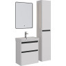 Зеркало LEMARK MIOBLACK 60х80 см с интерьерной подсветкой, с подогревом LM60ZM-black